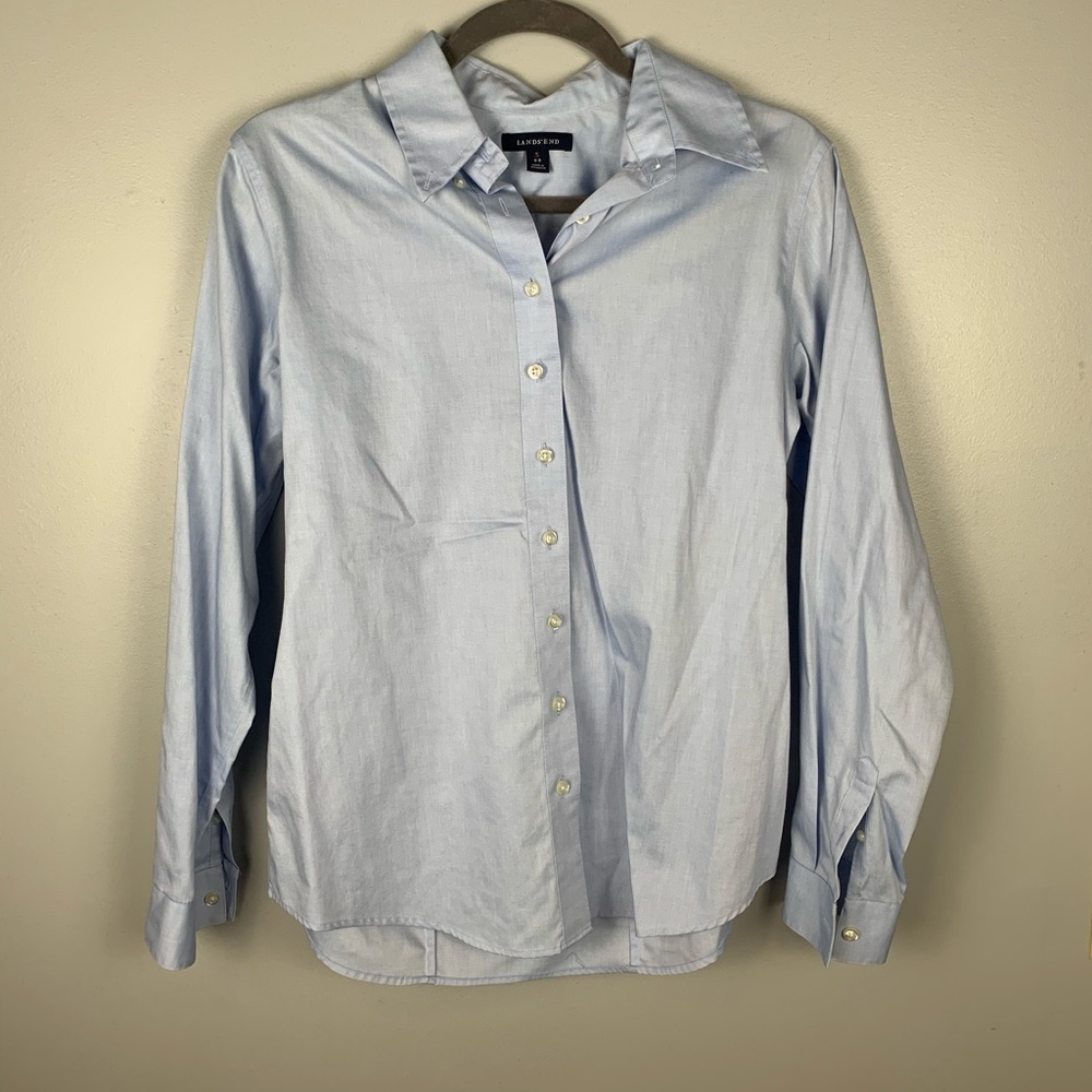 Lands End long sleeve button down